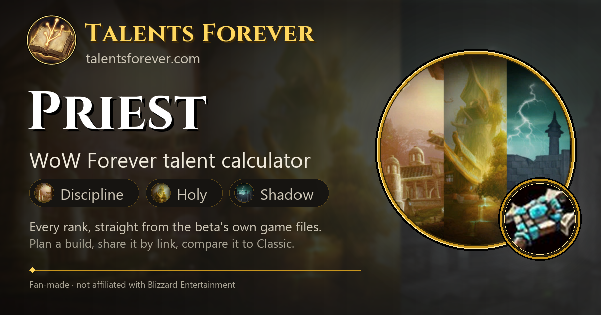 Meditation: WoW Forever Priester-Talent (Disziplin)